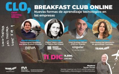 CLO Breakfast Club, Nuevas formas de aprendizaje tecnológico en las organizaciones