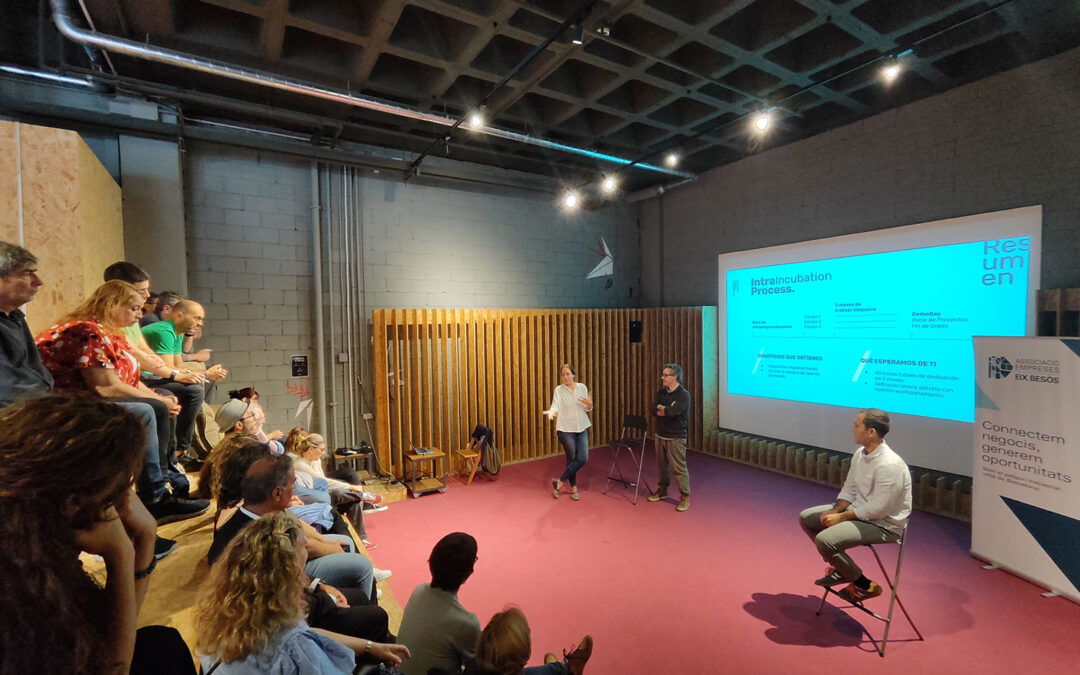 La Associació d’Empreses de l’Eix Besòs presenta a sus asociados el proyecto del nuevo laboratorio de emprendimiento e innovación de TeamLabs en Barcelona