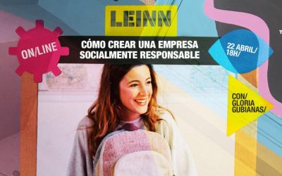 Webinar Cómo crear una empresa socialmente responsable,  con Gloria Gubianas