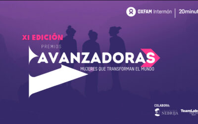 Colaboramos con Oxfam Intermón en el Premio Avanzadoras para reconocer públicamente a mujeres con liderazgo social